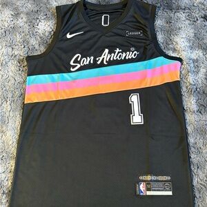 San Antonio Spurs Victor Wembanyama City Edition Jersey Size XL